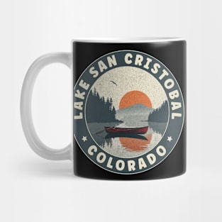Lake San Cristobal Colorado Sunset Mug